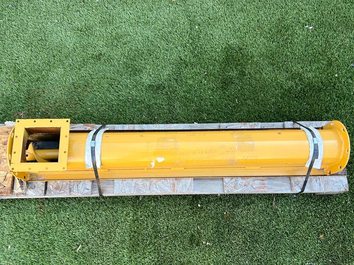 4' Industrial Tubular Screw Conveyor Auger with Hardware