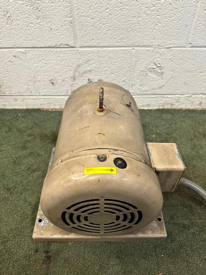 Used Baldor M3710T AC Motor, 7.5Hp @ 1725 RPM, 208-230/460V