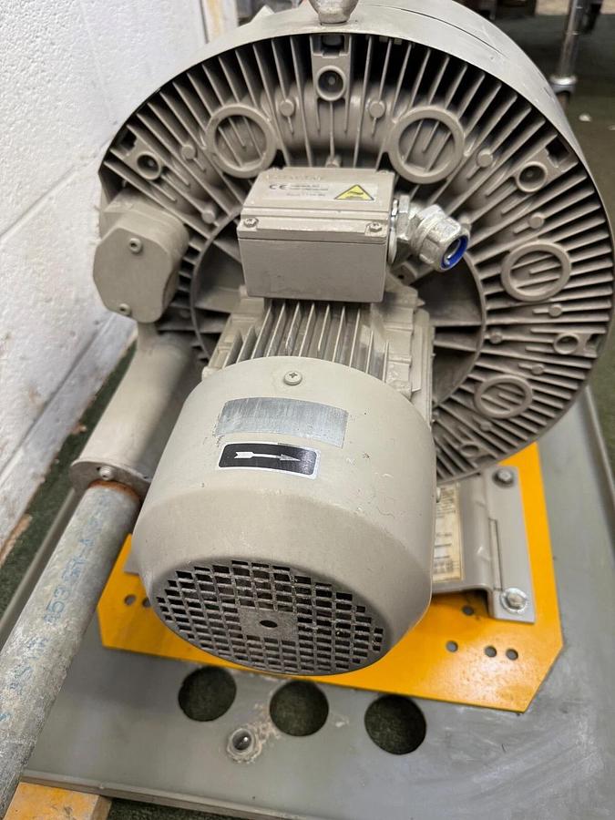 Used Anver VB-9HV Regenerative Vacuum Pump Blower, 6.2 HP