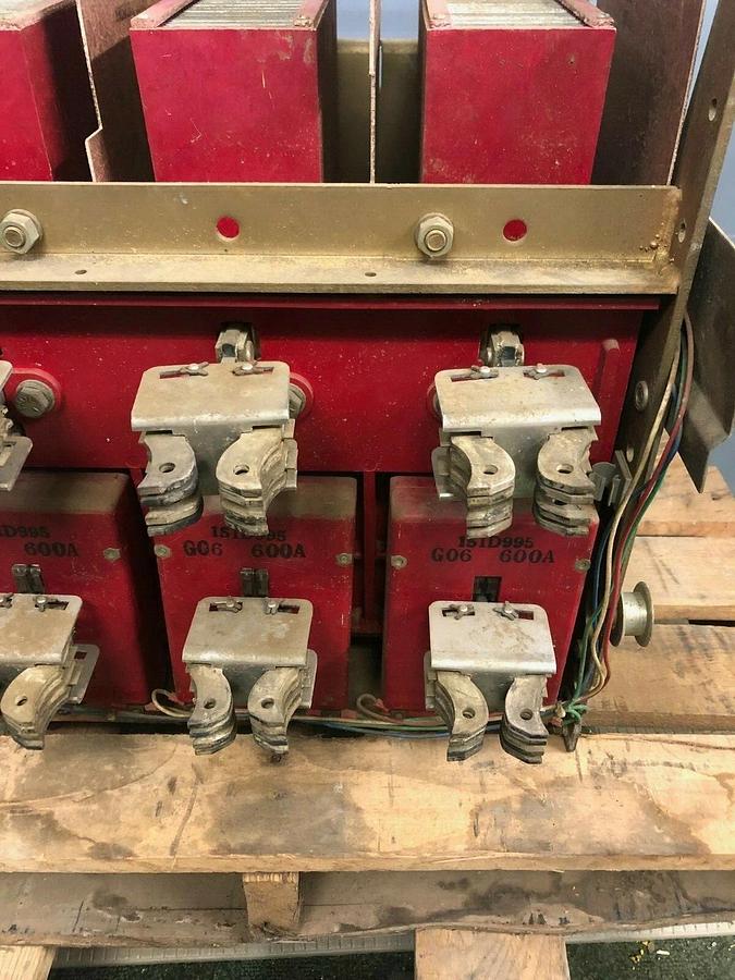 Used Westinghouse DS-206 Low-Voltage AC Power Circuit Breaker, 800 Amp Frame, 60 Hz