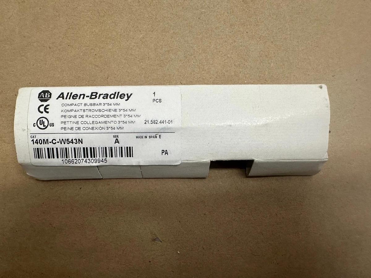 Allen Bradley 140M-C-W543N Compact BUSBAR *NEW*