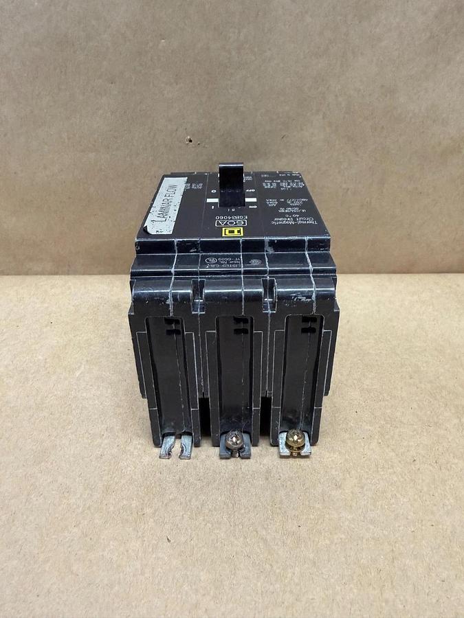Used Square D EGB34060 60A, 3 Pole Circuit Breaker