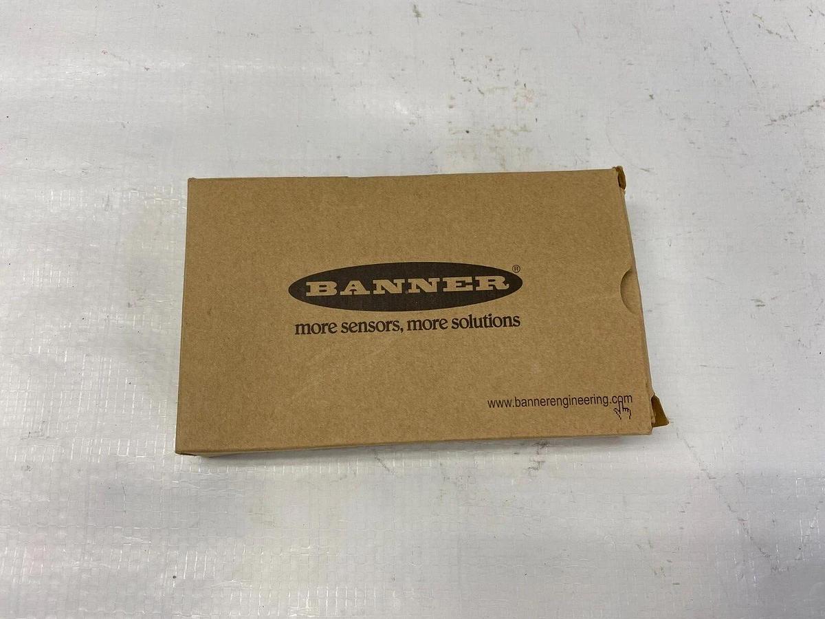 Banner D10BFPQ Fiber Optic Sensor 72614