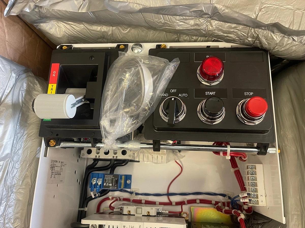 Used Eaton MCC Bucket w/ Size 3 Starter (AN19KN0) & 100A Breaker (HMCP100R3C) *NEW*