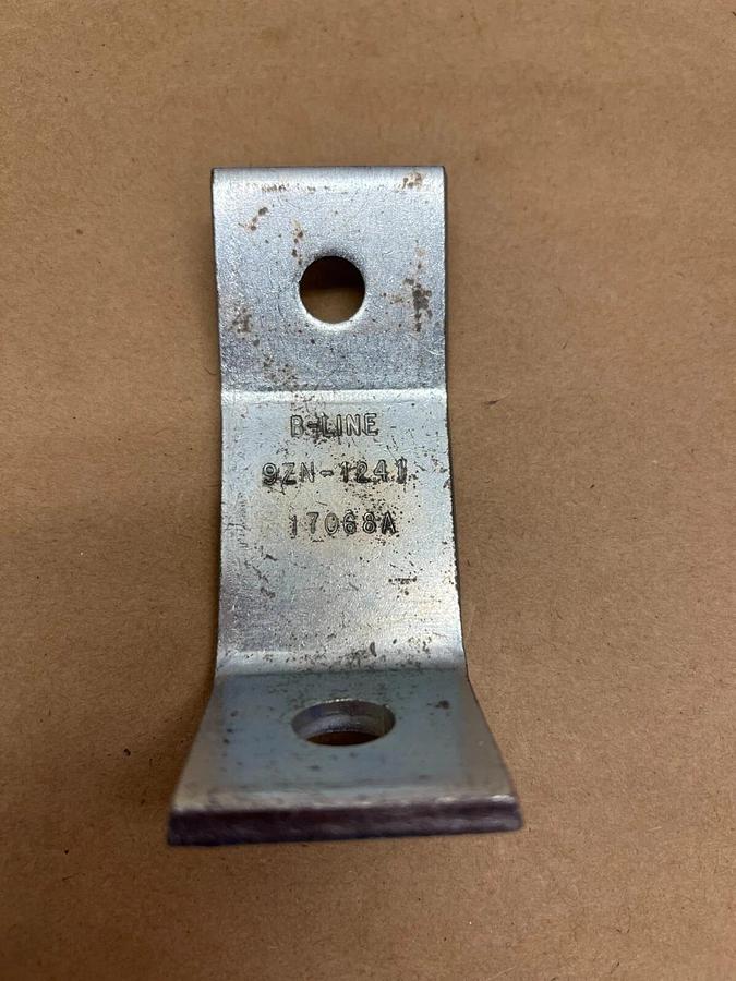 Used Eaton B-LINE 9ZN-1241 Cable Tray Fitting Heavy-Duty Hold Down Bracket, Lot of 35