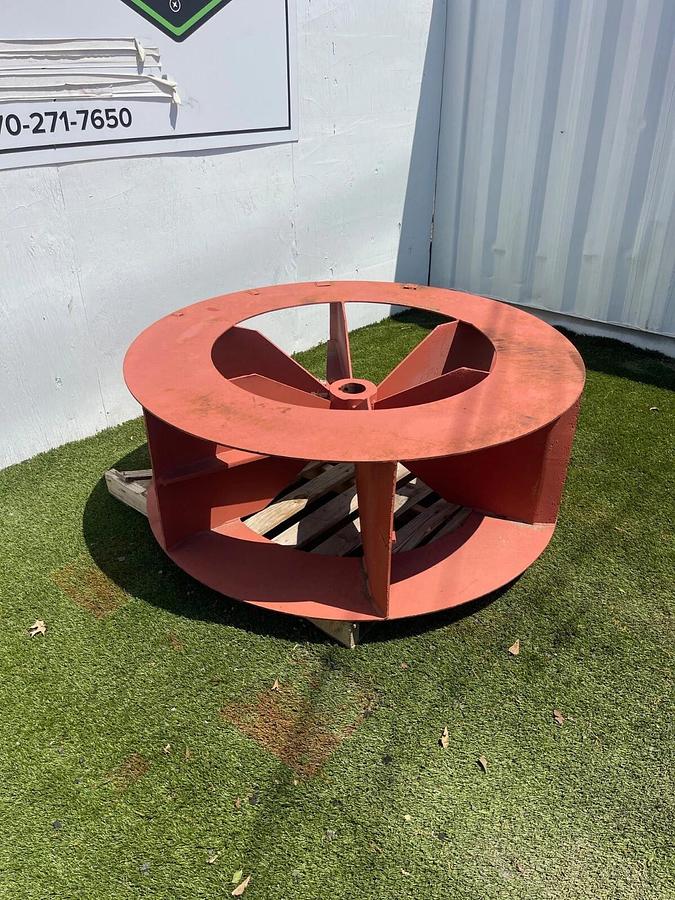 Used New York Blower Company Ser 30GI Fan Impeller, 574 RIM, Blade W: 20” D: 58"