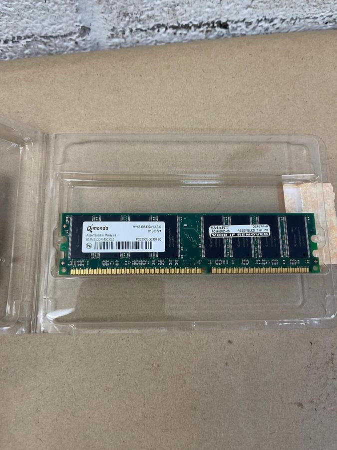 Used Smart Modular Technologies DE467A-A, PC3200 Module, 512 MB, 400MHz Memory