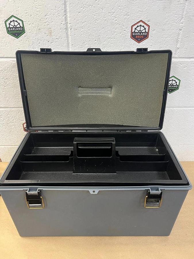 Used Plano Molding 700 Series Mobile Storage Trunk, 11" x 20" x 13"