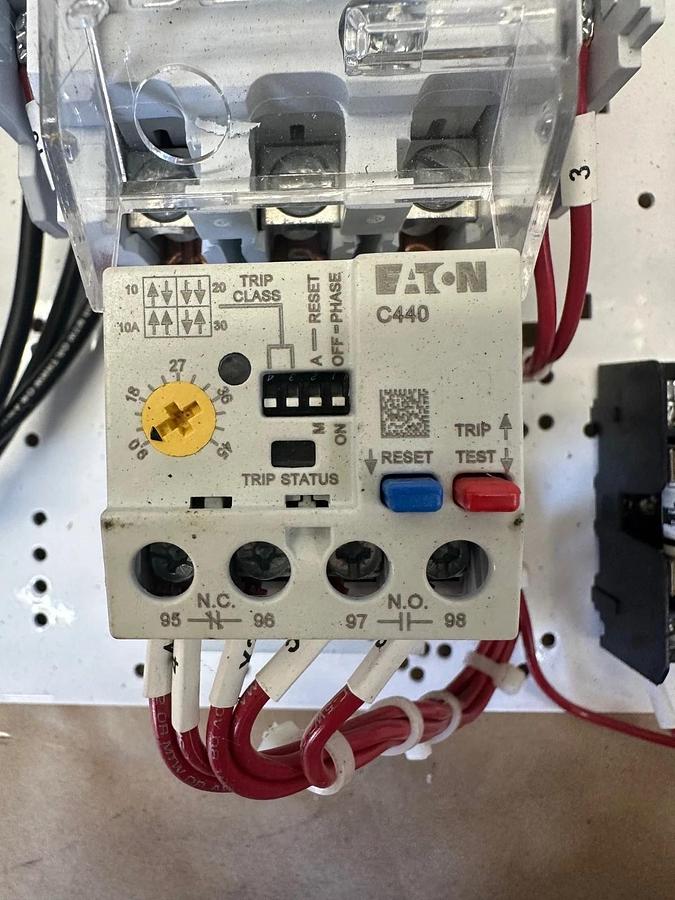 Eaton SAT0889847 MCC Bucket w/ C440 Relay & AN19GN0 NEMA Size 2 Starter *NEW*