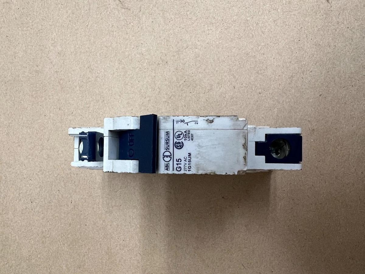 Used ABL Sursum 1G15UM G15 Circuit Breaker