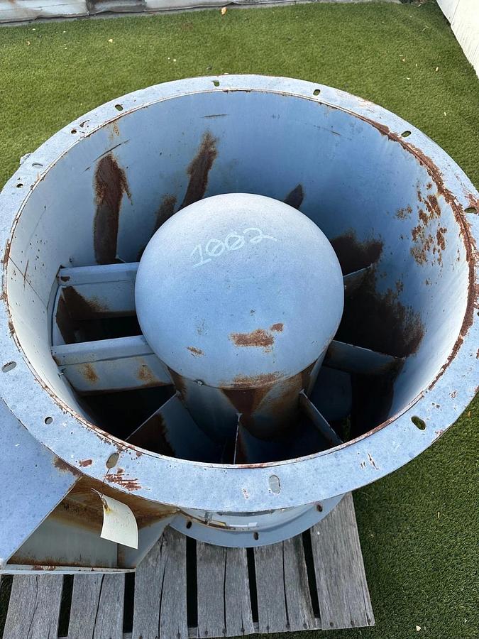 Used Hartzell Fan 54-20-V00 Axial Inline, 25 TE Hp @ 1780RPM 575V