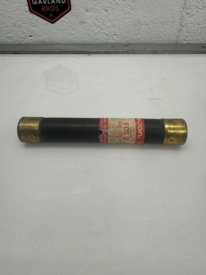 Used Econ ECS 2 Semi Conductor Fuse (Lot of 3)