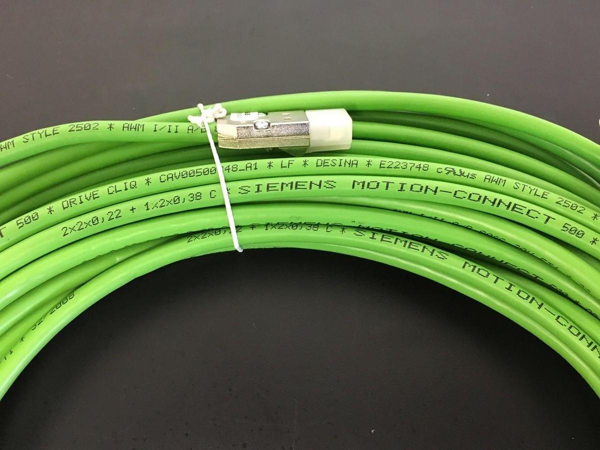 Siemens 6FX5002-2DC10-1CF0 Signal Cable with 24 V MOTION-CONNECT 500, L: 25 m