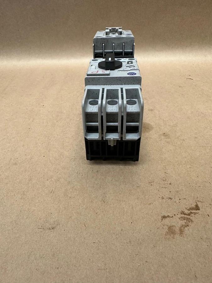 Used Allen Bradley 140M-C2E-B63 Ser C Circuit Breaker w/ 100-C09*10