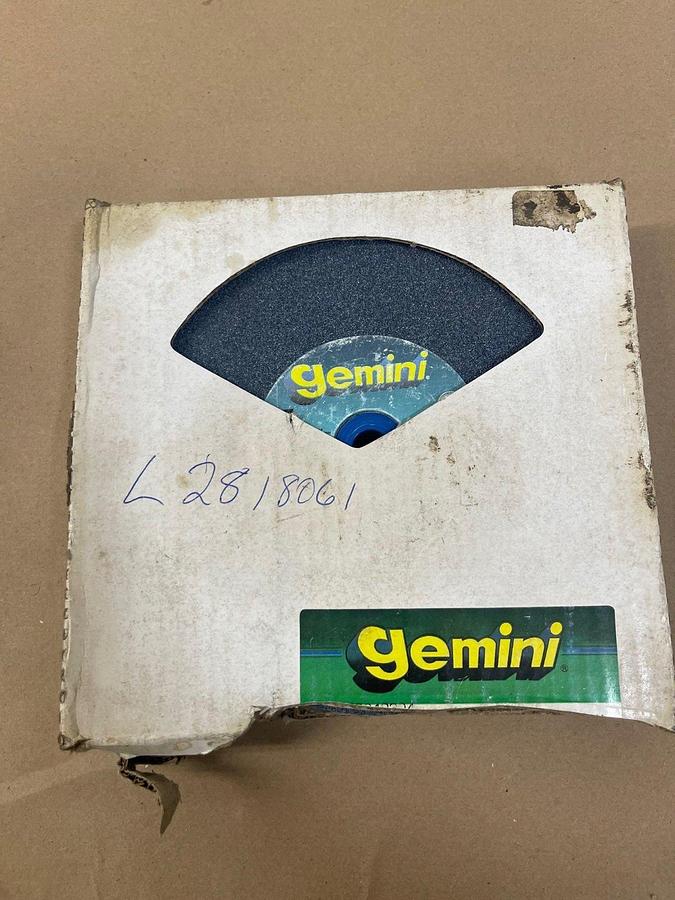 Norton 66252942294 Gemini, Bench and Pedestal Wheel, Medium 60/80, 7 x 1 x 1