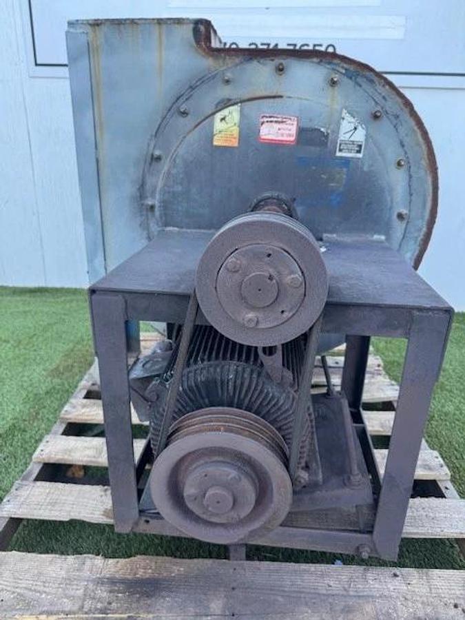 Used Dayton 3C108A Blower System @ 2250RPM, w/ AE51A Motor @ 15Hp