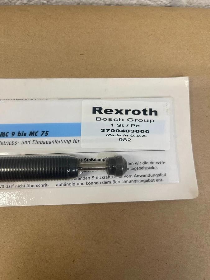 Used Rexroth MC 9 bis MC 75 Hydraulic Shock Absorber