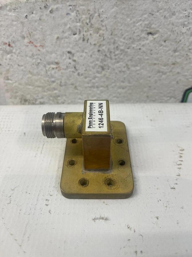 Used Penn Engineering 1246-4B, 1246-4B-NN / WR-127 Waveguide to Coax Transition