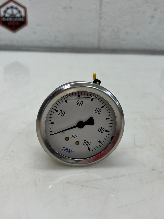 Used Wika 0-100 PSI Pressure Gauge