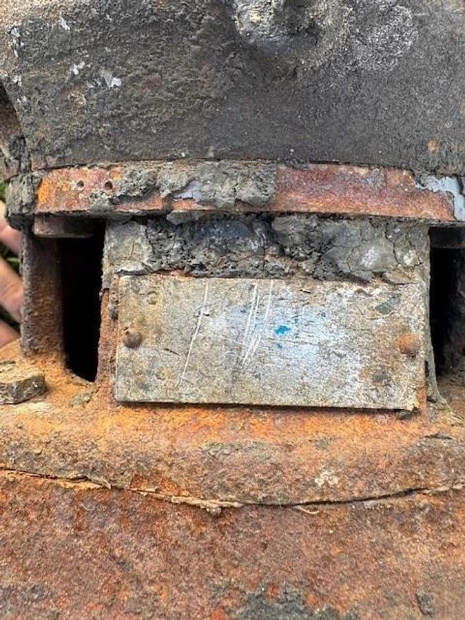 Used Goulds 57178 Frame Pump Assembly 1-3/4” & 2-1/2” Bores, Baldor 5Hp Motor 3450RPM