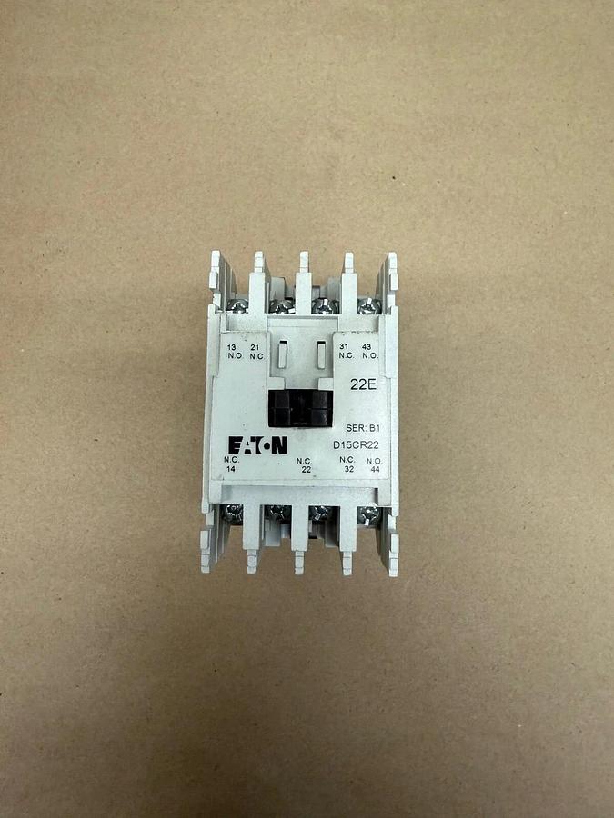 Used Eaton D15CR22 Relay, Series B1, 690V, 10A