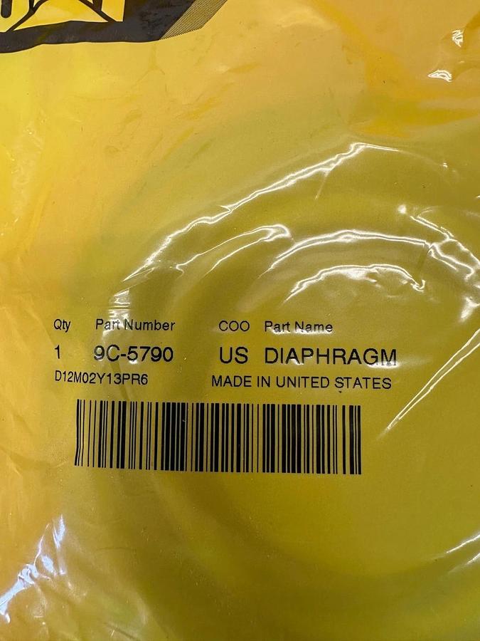 Used CAT 9C-5790 113.5mm Outer Diameter Diaphragm *NEW*
