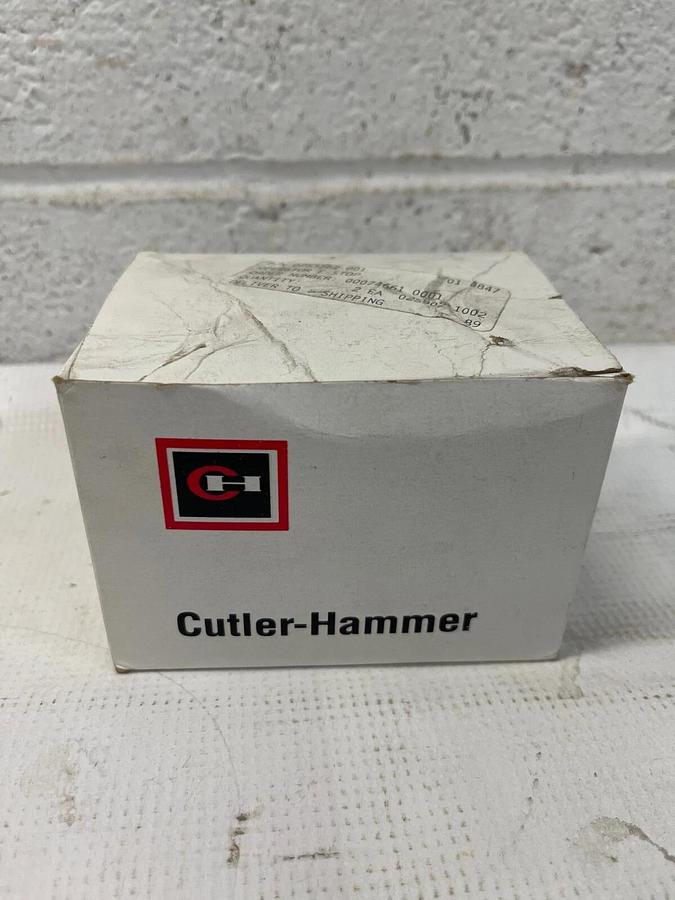 Used Cutler-Hammer 10250ED952 Pushbutton Oper. w/ Padlock Attach.