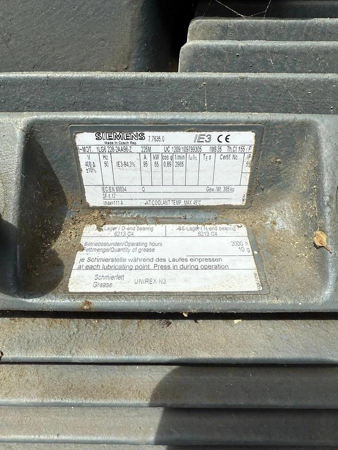 Used Kaeser CSC 75 Rotary Screw Air Compressor, 75Hp, CFM: 345, PSI: 125