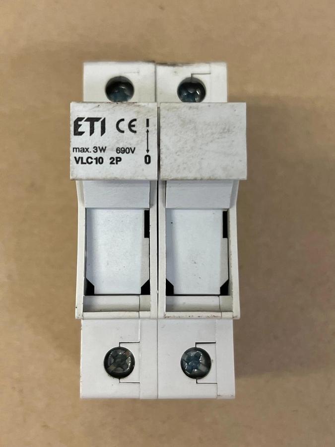 Used ETI VLC10 Fuse Holder