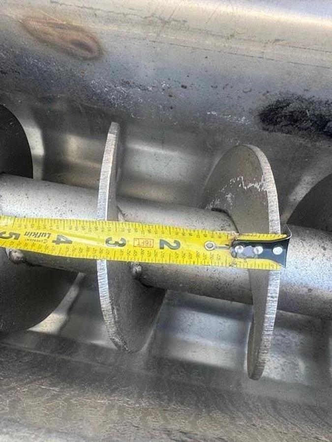 Used Stainless Steel Auger 54” L, Dodge SCXT115 & Toshiba 0014FTSA1A-P