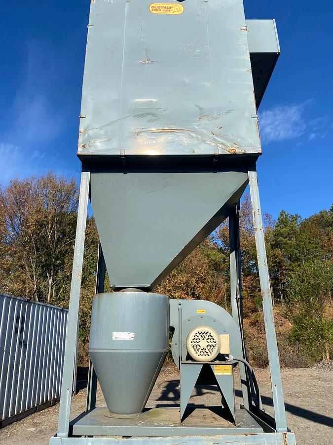 Used AGET Dustkop 11T51-D1-SP Dust Collection System, Baldor 1.5HP, 3500 RPM Electric