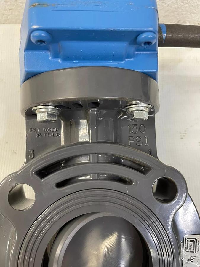Used Spears 252321-030 Butterfly Valve w/ Gear Operator