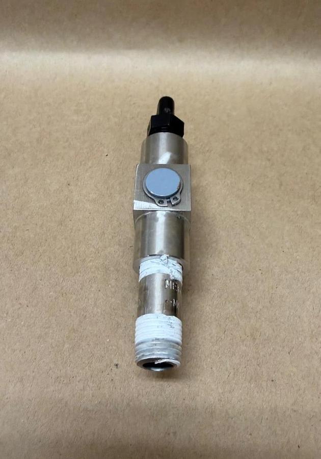 Used Hy-Lok P1VF-4N Plug Valve 1/4”, 3000psi w/ Fittings