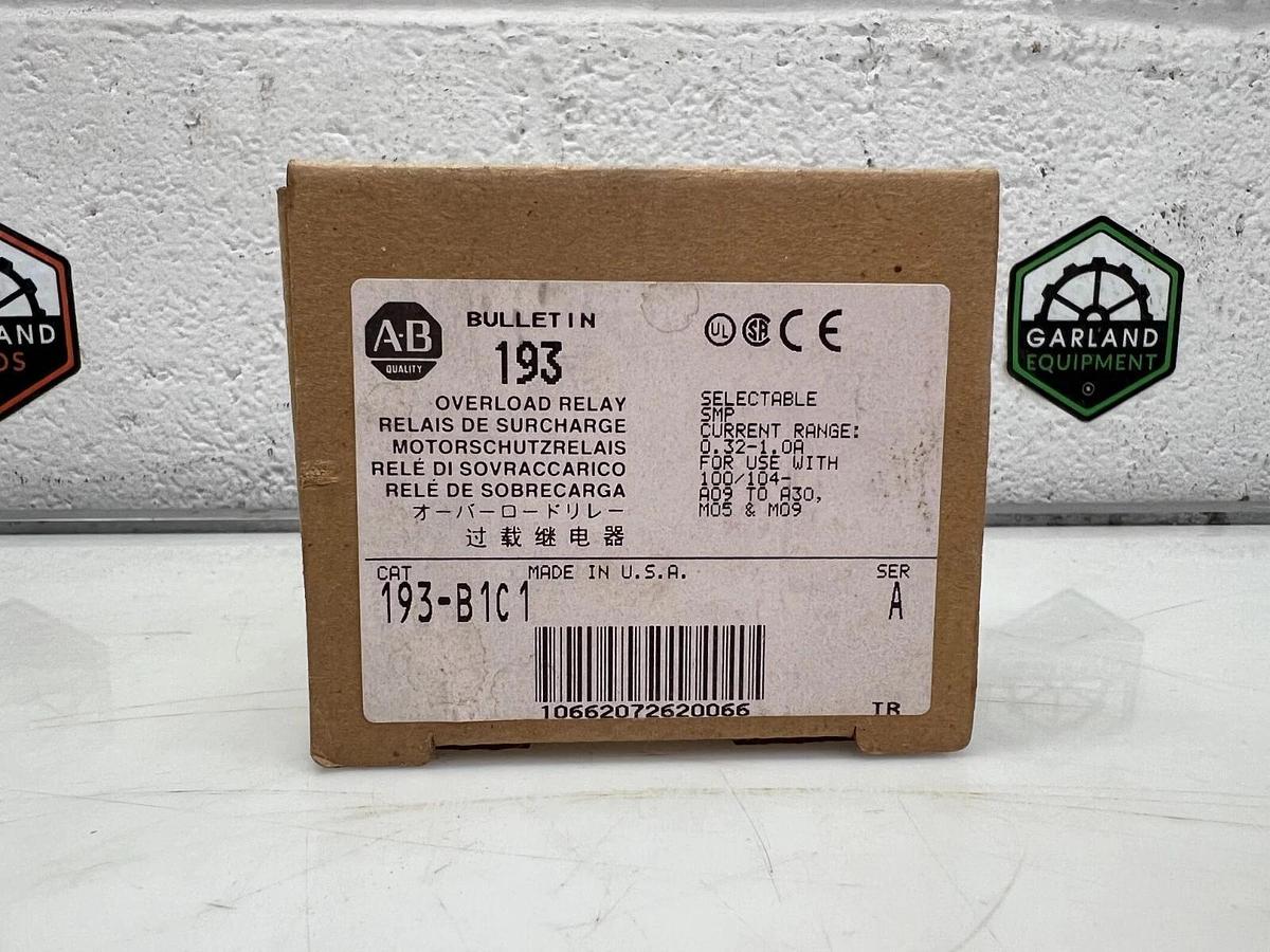 Allen Bradley 193-B1C1 Overload Relay