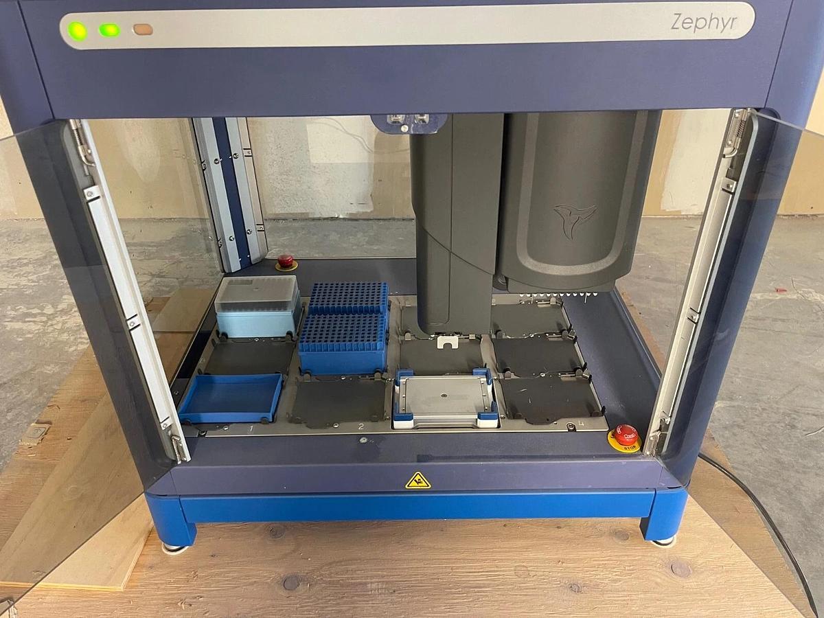 Used Caliper Life Sciences Zephyr Automated Liquid Handler 123977-07R