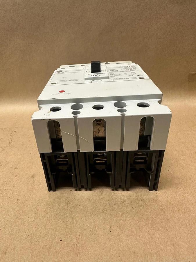 Used General Electric FBV36TE020RV 20A Circuit Breaker
