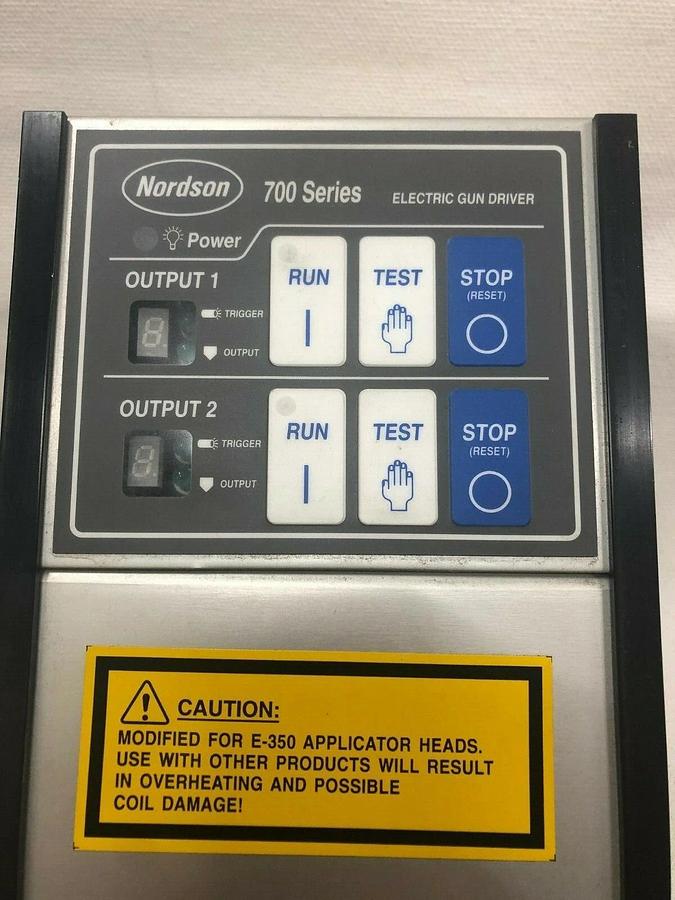 Used Nordson 700 Series Electric Gun Driver