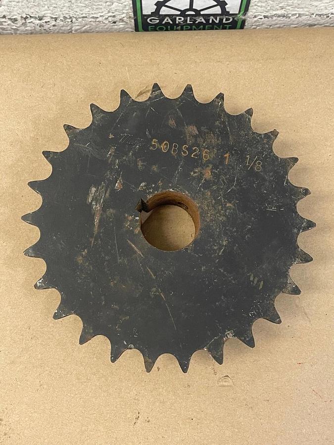 Used Martin 50BS26 Sprocket, 1-1/4” Bore