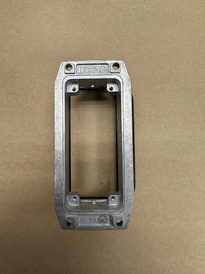 Used Phoenix Contact HC-STA-B16-BWS-ELC-AL Heavy Duty Power Connector Housing *NEW*