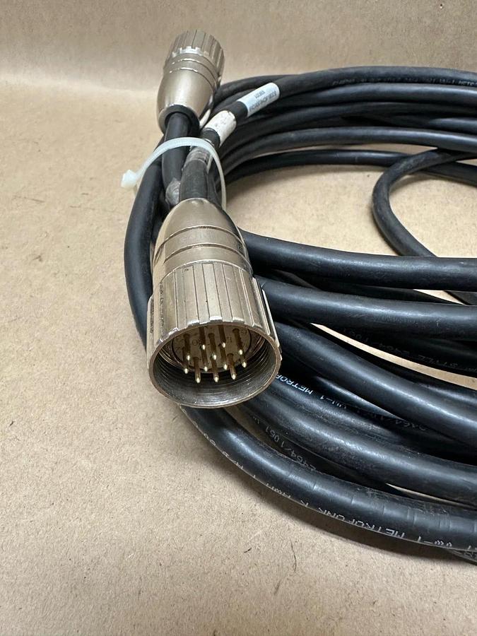 Used Metrofunk E148702 Connecting Cable w/ Male and Female 12 Pins Coninvers