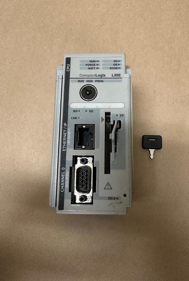 Used Allen Bradley 1769-L35E Ser A Ethernet Processor