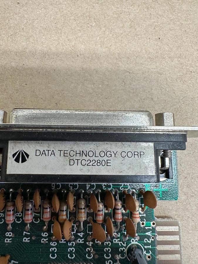 Used Data Technology Corp. DTC2280E Hard Disk Floppy Controller