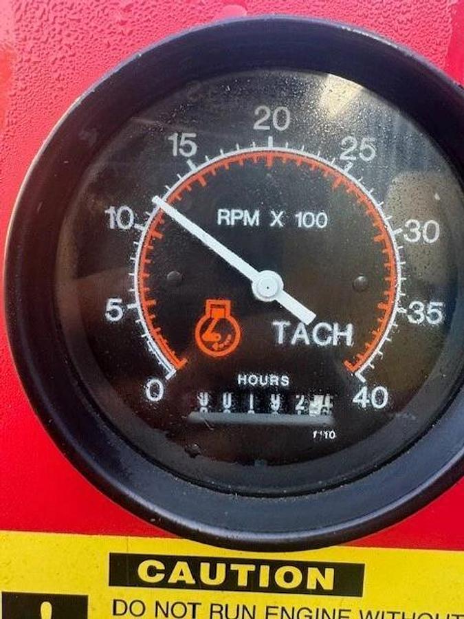 Used Clarke’s JW6HUF60 Stationary Fire Pump Engine Driver w/ Firetrol Controller