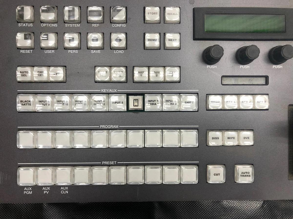 Used Ross Crossover 12 Panel 4801AR-220 Video Production Unit