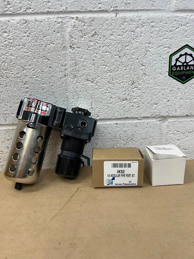 Arrow Pneumatics C33052 1/4 Filter Regulator Duo