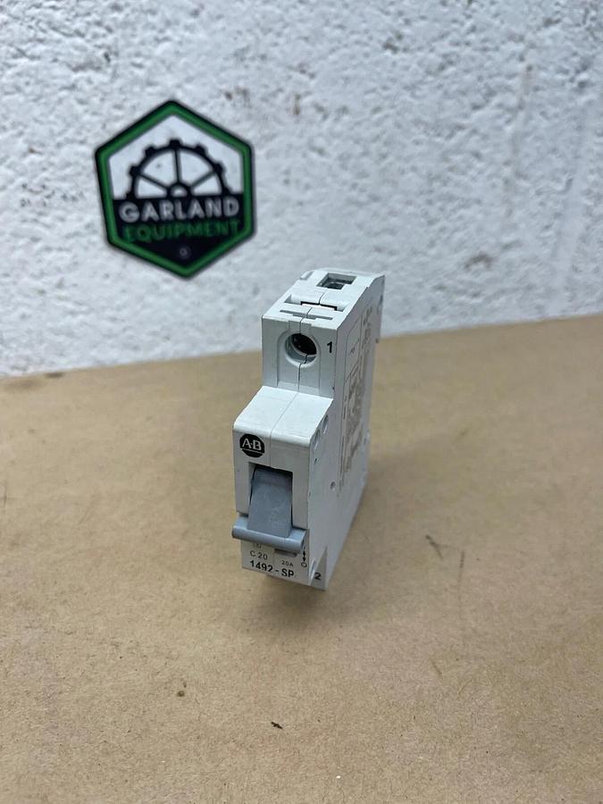 Used Allen-Bradley 1492-SP1C200 Supplementary Protector, Ser C, 240/415VAC, 20A