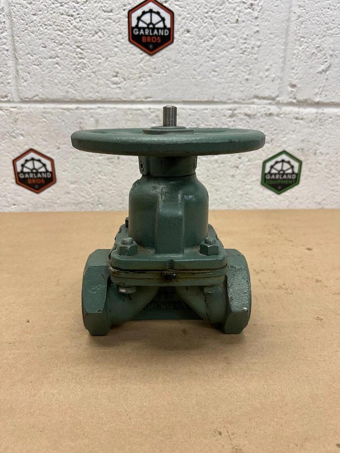 Used ITT Grinnell 1-1/2” Diaphragm Valve
