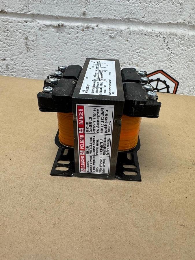 Used Square D 8070T75D23 0.075 kVA Transformer EN60-742