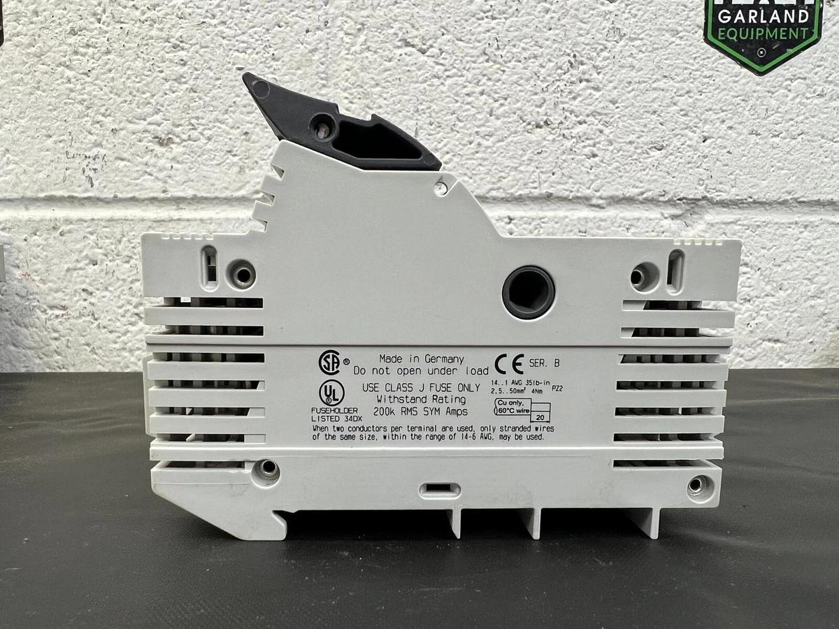 Used Allen Bradley 1492-FB3J60-L Class J Fuse Holder