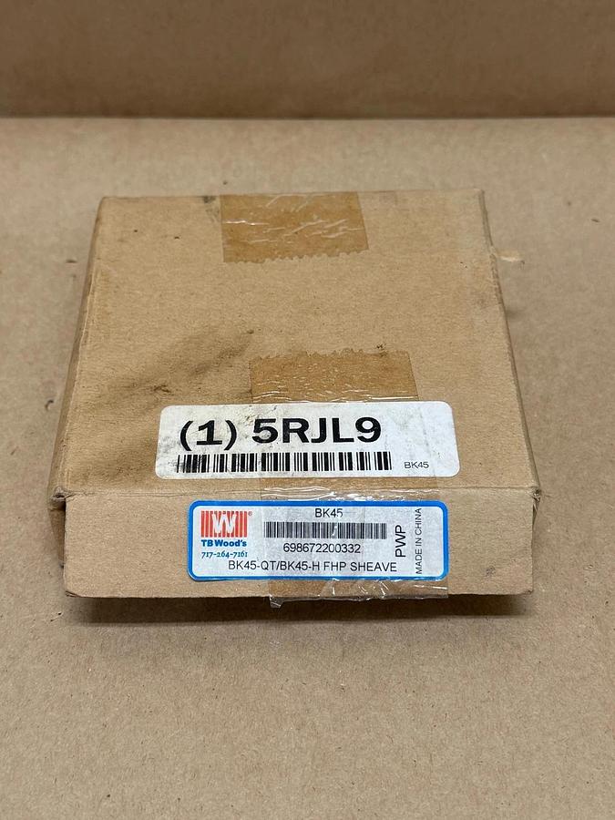 Used TB Wood's BK45-QT FHP Sheave *NEW*